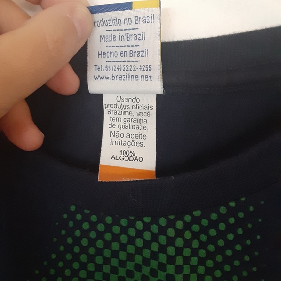 Braziline/ Brasil Soccer Futbol Blue T-Shirt - Picture 3 of 7